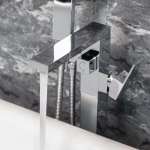 RA A1118-A3333 ก๊อกน้ำผสมขึ้นจากพื้น โครเมี่ยม