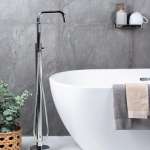 RA A1118-A5555 ก๊อกน้ำผสมขึ้นจากพื้น โครเมี่ยม