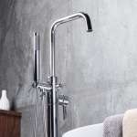 RA A1118-A5555 ก๊อกน้ำผสมขึ้นจากพื้น โครเมี่ยม