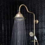 RA MS3312GOLD ชุดเรนชาวเวอร์น้ำเย็น พร้อมฝักบัว MATT GOLD