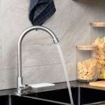 RA A11021-999STN ก๊อกซิงค์ล้างจานน้ำเย็น เคาน์เตอร์ สแตนเลสด้าน