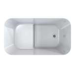 J 8098888 อ่างอาบน้ำแบบลอยตัวพร้อมสะดือ KOBE