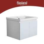 J BC-504-MR-WH/SET ชุดอ่างล้างหน้าพร้อมตู้เก็บของ ขนาด 60 ซม. WHITE GLASS 0