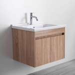 J BC-9060-BEA/SET ชุดอ่างลางหน้าเซรามิคพร้อมตู้เก็บของ ขนาด 60 ซม.