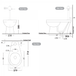 NC-7440FV : FRANCIO สุขภัณฑ์แบบฟลัชวาล์ว รุ่น ฟรานซิโอ้