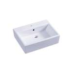 NL-032 : PLUS TWO อ่างล้างหน้าแบบวางบนเคาน์เตอร์ รูปทรงสี่เหลี่ยม รุ่น พลัสทู 0