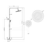 FS-7004 : FREEZE ชุดเรนชาวเวอร์แบบกลม รุ่น ฟรีซ