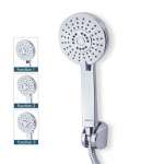 FS-9316-SP หัวฝักบัว 3 ฟังก์ชั่น พร้อมสาย 150 ซม.และขอแขวน สีโครเมี่ยม 0