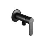 FB-2209-SP : THEO ก๊อกน้ำฝักบัวอาบน้ำ แบบก้านโยก สีดำ รุ่น ธีโอ 0