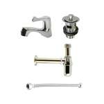 FC-1001-SP : COOL ชุดก๊อกน้ำอ่างล้างหน้า แบบก้านปัด รุ่น คูล 0