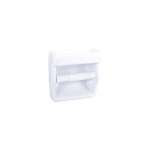 NA-08 ที่ใส่กระดาษชำระ แบบฝังผนัง สีขาว  0