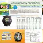 P&S ถังบำบัดน้ำเสีย ทรงบอลลูน ขนาด 1000 ลิตร