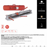 คลิกเลย RUBI เครื่องตัดกระเบื้อง รุ่น STAR PLATINUM