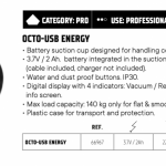 คลิกเลย RUBI เครื่องดูดยกกระเบื้องไฟฟ้า รุ่น OCTO-USB 