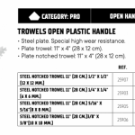 คลิกเลย RUBI เกียงหวีปูกระเบื้อง ขนาด 6 x 6 มม.