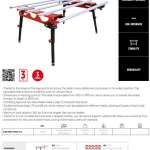 คลิกเลย RUBI โต๊ะทำงานอเนกประสงค์สำหรับตัดและเคลื่อนย้ายกระเบื้องแผ่นใหญ่