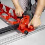 คลิกเลย RUBI โต๊ะทำงานสำหรับการตัดและเคลื่อนย้ายแผ่นกระเบื้องขนาดใหญ่