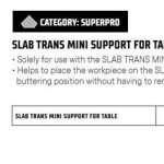 คลิกเลย RUBI อุปกรณ์เสริมสำหรับใช้ร่วมกับเครื่องยกกระเบื้อง Slab Trans Mini