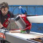 คลิกเลย RUBI เครื่องตัดหินอ่อนและกระเบื้องขนาดใหญ่ รุ่น DV-200-1000 ระบบไฟฟ้า (106 ซม.)