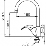 คลิกเลย COTTO ก๊อกอ่างซิงค์ รุ่น PEONY