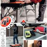 คลิกเลย RUBI โต๊ะทำงานอเนกประสงค์แบบพับได้ 