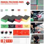 คลิกเลย RUBI แผ่นขัดมือ สำหรับงานขัดหยาบและขัดเงาขอบ มุม พื้นผิวรอยตัดของหินธรรมชาติและกระเบื้องเซรามิก