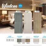 Polywood ประตู WPC รุ่น WISDOM แบบเซาะร่อง / ลายไม้ สำหรับใช้ภายในเท่านั้น *คลิกดูรายละเอียดเพิ่มเติมนะคะ  0