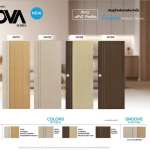 Polywood ประตู uPVC รุ่น NOVA แบบเซาะร่อง สำหรับใช้ภายในเท่านั้น *คลิกดูรายละเอียดเพิ่มเติมนะคะ 0