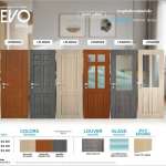 Polywood ประตู uPVC รุ่น REVO แบบลูกฟัก แบบเกล็ดและกระจก / ลายไม้ สำหรับใช้ภายในเท่านั้น *คลิกดูรายละเอียดเพิ่มเติมนะคะ 0