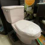 TF-2175-WT-0 สุขภัณฑ์แบบสองชิ้น ใช้น้ำ 6 ลิตร รุ่น ELLISSE PETITE (สี WHIPER PINK)