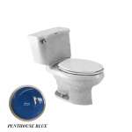 TF-2085-WT-0 สุขภัณฑ์แบบสองชิ้น ใช้น้ำ 13 ลิตร รุ่น ELLISSE PETITE (สี PENTHOUSE BLUE) 0