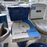 TF-2085-WT-0 สุขภัณฑ์แบบสองชิ้น ใช้น้ำ 13 ลิตร รุ่น ELLISSE PETITE (สี PENTHOUSE BLUE)