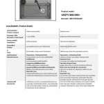 EVE ซิงค์ล้างจานน้ำตก สีเทาไทเทเนียม + ก๊อกน้ำ ANGULAR และอุปกรณ์เสริม