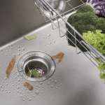 EVE ซิงค์ล้างจาน 1 หลุม + ก๊อกน้ำ DOVER และอุปกรณ์เสริม