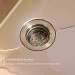 EVE ซิงค์ล้างจาน 1 หลุม สีโรสโกลว์ + ก๊อกน้ำ LEXI ROSEGOLD และอุปกรณ์เสริม