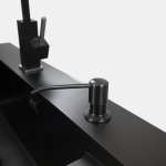 EVE ซิงค์ล้างจาน 1 หลุม สแตนเลสสีดำ + ก๊อกน้ำ LEXI GUNMETAL EP และอุปกรณ์เสริม