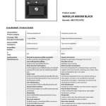 EVE ซิงค์ล้างจาน หินแกรนิตสังเคราะห์ BLACK + ก๊อกน้ำ VINA BLACK EP และอุปกรณ์เสริม