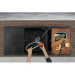 EVE ซิงค์ล้างจาน 2 หลุม 1 ที่พัก หินแกรนิตสีดำ + ก๊อกน้ำ AZTAC ll BLACK (หลุมซ้าย ที่พักขวา)