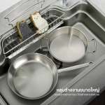 EVE ซิงค์ล้างจานสแตนเลส 1 หลุม + ก๊อกน้ำ BELLE และอุปกรณ์เสริม