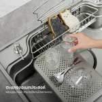 EVE ซิงค์ล้างจานสแตนเลส 1 หลุม + ก๊อกน้ำ BELLE และอุปกรณ์เสริม