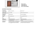 EVE ซิงค์ล้างจานสแตนเลส 1 หลุม + ก๊อกน้ำ EMMA และอุปกรณ์เสริม