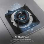 EVE เตาแก๊สสแตนเลส 2 หัว เตาแก๊สแบบฝัง