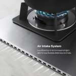 EVE เตาแก๊สสแตนเลส 2 หัว เตาแก๊สแบบฝัง