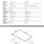 EVE เตาแก๊ส 2 หัว แบบฝัง ฐานกระจกนิรภัย