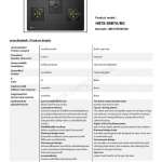 EVE เตาแก๊ส 3 หัว แบบฝัง ฐานกระจกนิรภัย