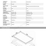 EVE เตาแก๊ส 3 หัว แบบฝัง ฐานกระจกนิรภัย