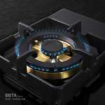 EVE เตาแก๊ส 3 หัว แบบฝัง ฐานกระจกนิรภัย