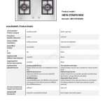 EVE เตาแก๊ส 2 หัว แบบฝัง เตาแก๊สสแตนเลสหัวคู่