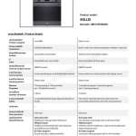 EVE เตาอบไฟฟ้า เตาอบแบบฝัง