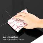 EVE เตาเซรามิค เตาไฟฟ้าเซรามิค 2 หัว แบบฝัง + เครื่องดูดควันแบบมาตรฐาน